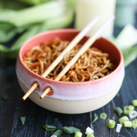 Ceramic ramen noodle bowl