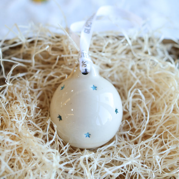 Ceramic Bauble Trio