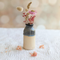 ceramic milk bottle vase