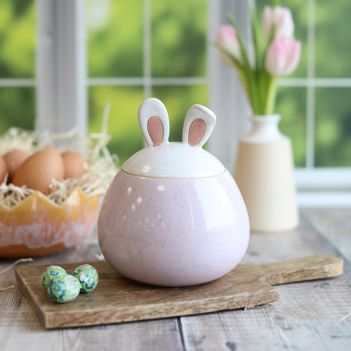 Bunny Handmade Ceramic Pot