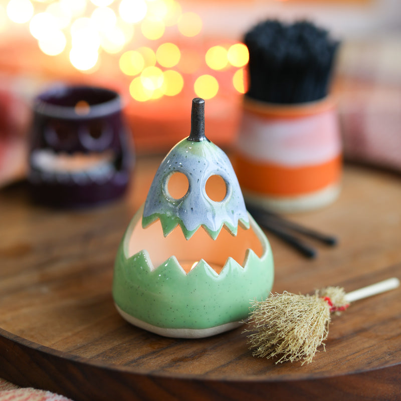 Ceramic Autumn Lantern - Angry Pear