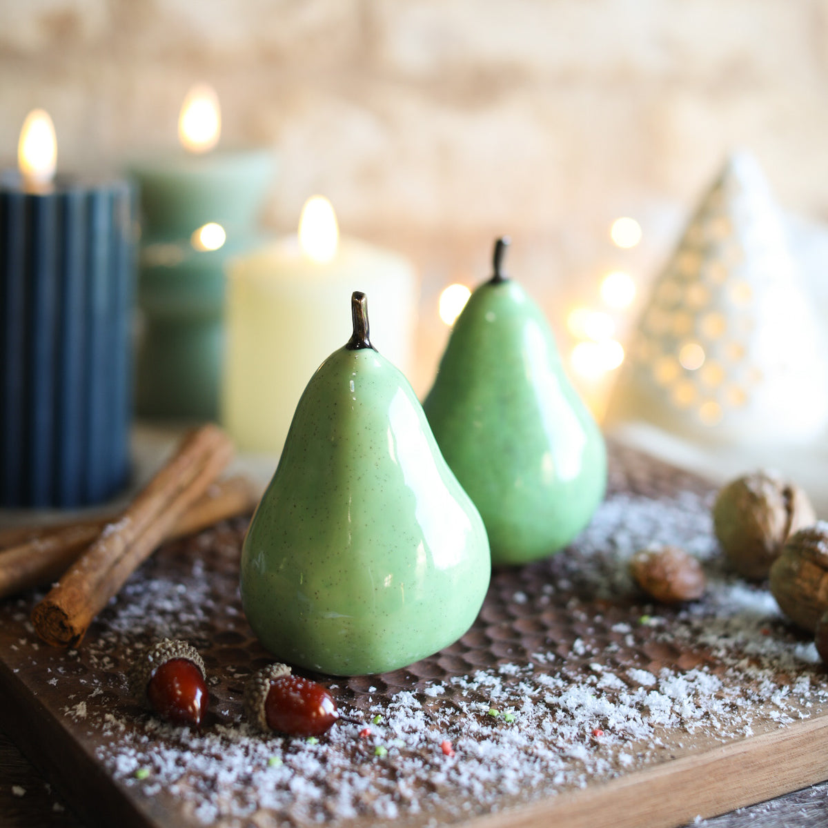 Ceramic Pear Decoration