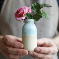 small ceramic vases