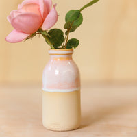 milk bottle vase